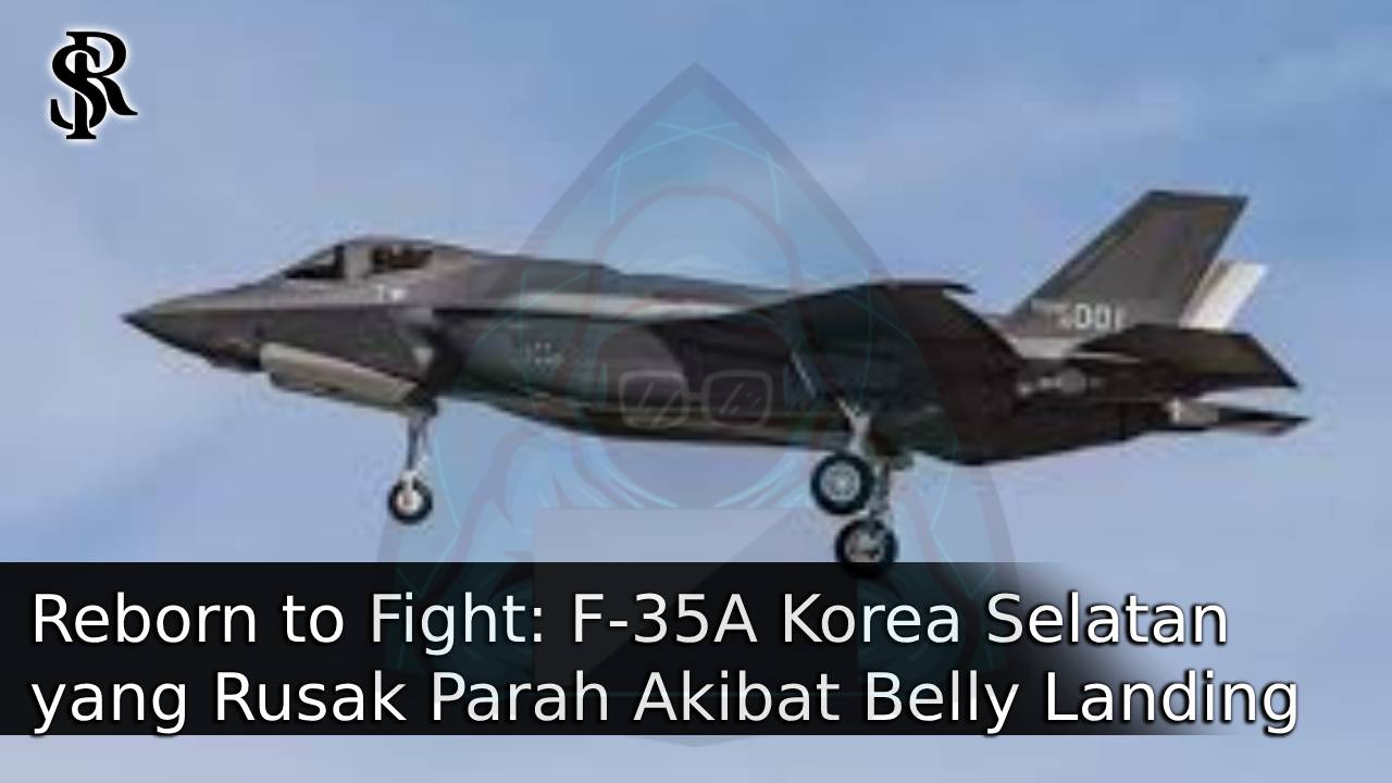 Reborn to Fight: F-35A Korea Selatan yang Rusak Parah Akibat Belly Landing Direparasi untuk Siap Tempur post thumbnail image
