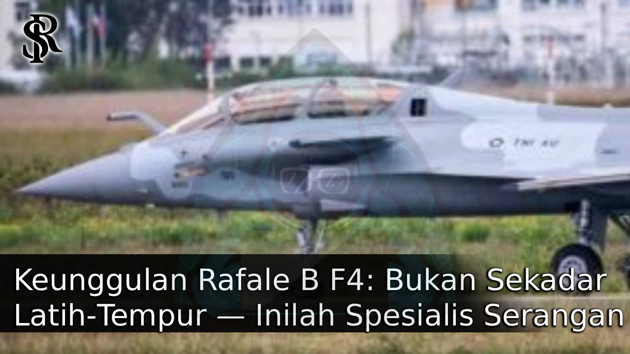 Keunggulan Rafale B F4: Bukan Sekadar Latih‑Tempur — Inilah Spesialis Serangan Jarak Jauh post thumbnail image