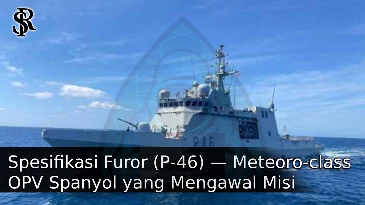 Spesifikasi Furor (P‑46) — Meteoro‑class OPV Spanyol yang Mengawal Misi Bantuan bagi Gaza post thumbnail image