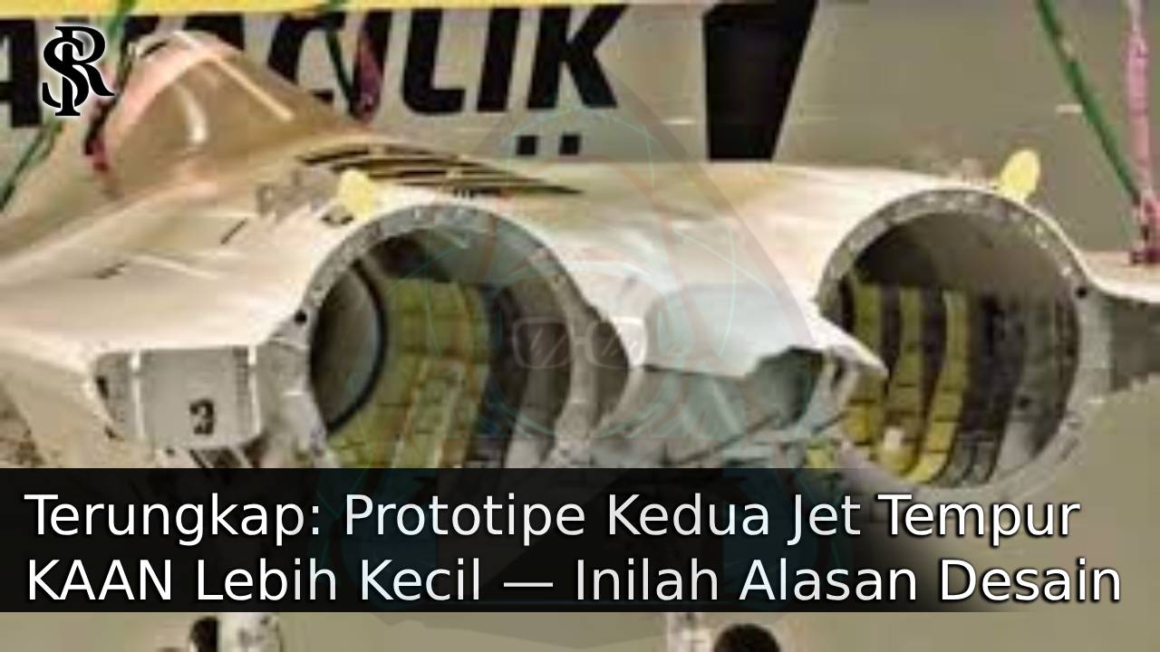 Terungkap: Prototipe Kedua Jet Tempur KAAN Lebih Kecil — Inilah Alasan Desain Stealth Turki Diubah post thumbnail image